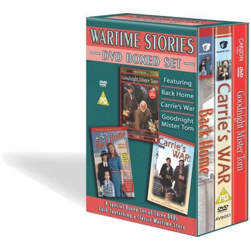 Wartime Stories (Goodnight Mister Tom / Carries War / Back Home) [DVD Box Set] - Very Good - Attic Discovery Shop