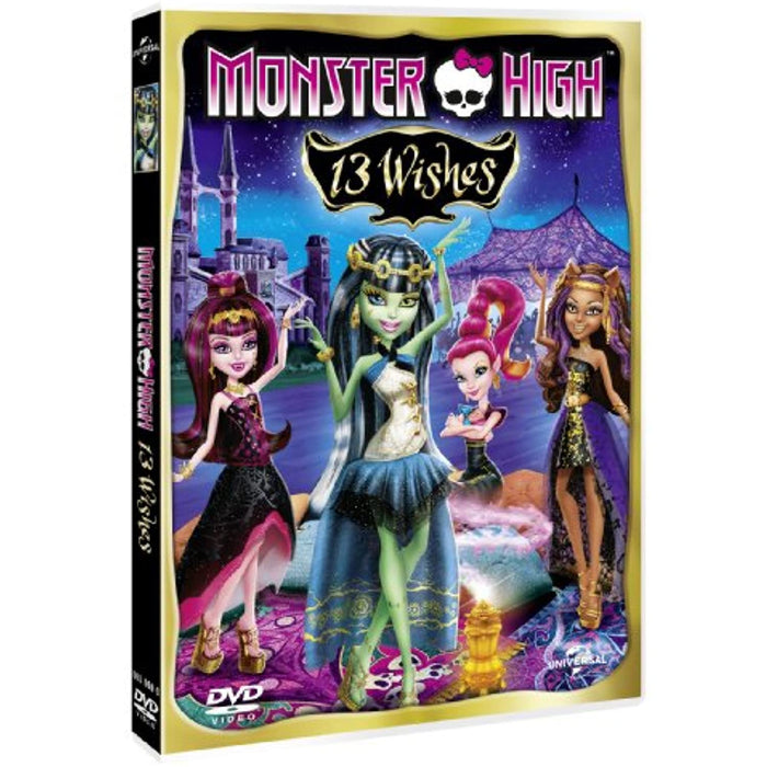 Monster High: 13 Wishes [DVD] [2013] [Region 2, 4] - New Sealed - Attic Discovery Shop