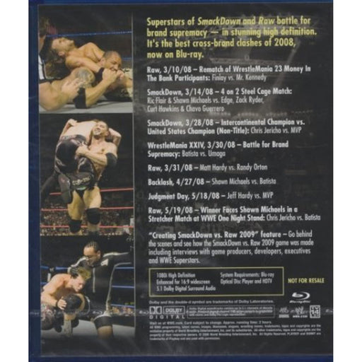 WWE Best of Smackdown Vs Raw Blu Ray [Region Free] World Wrestling Entertainment - Very Good - Attic Discovery Shop