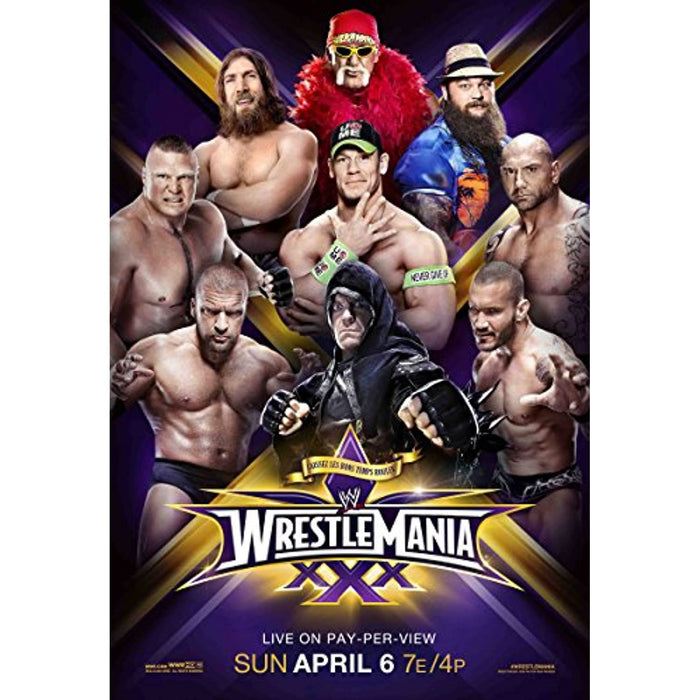 WWE: WrestleMania 30 [Blu-ray]  [Region B, C] - Very Good - Attic Discovery Shop