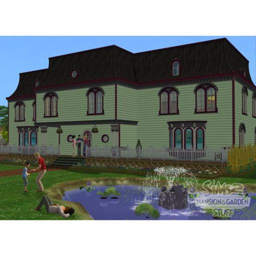 The Sims 2 Mansions & Garden Stuff Pack for The Sims 2 (PC DVD ROM Game) - Very Good - Attic Discovery Shop