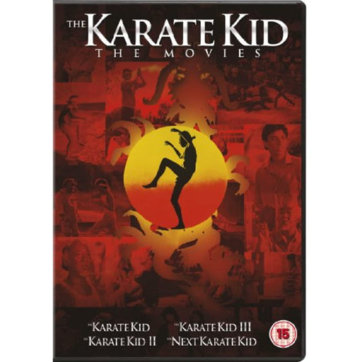 The Karate Kid 1-4 Collection (1, 2, 3, 4) [DVD] [Region 2] - New Sealed - Attic Discovery Shop