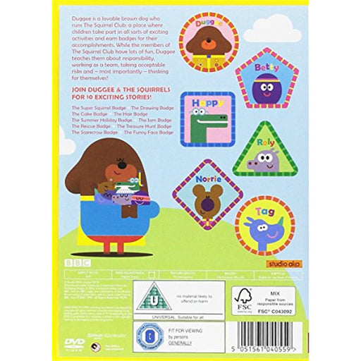Hey Duggee – The Super Squirrel Badge & Other Stories [DVD] [Region 2 & 4] - Like New - Attic Discovery Shop