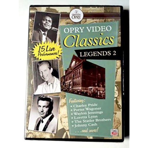 Opry Video Classics legends 2: 15 Live Performances [DVD] [Region Free / ALL] - Very Good - Very Good - Attic Discovery Shop
