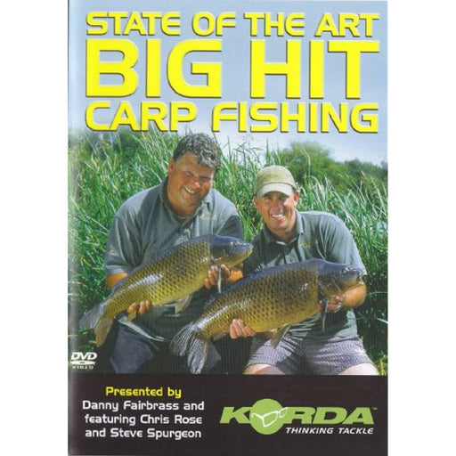 State of the Art Big Hit Carp Fishing - Korda [DVD] [Region 2] - Very Good - Attic Discovery Shop