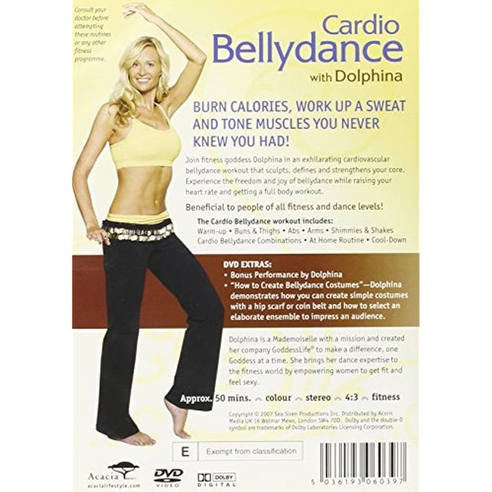 Cardio Bellydance - Keep Fit Fitness [DVD] [Region 2] - Very Good - Very Good - Attic Discovery Shop