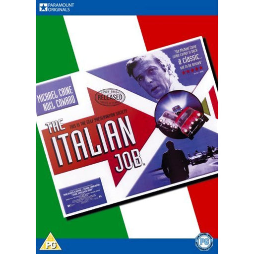 The Italian Job - Paramount Originals (incl Ltd Edition Repro film poster) [DVD] - Like New - Attic Discovery Shop