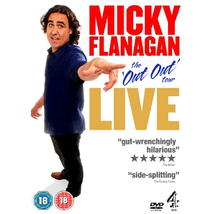 Micky Flanagan Live: The Out Out Tour [DVD] [Region 2] - New Sealed - Attic Discovery Shop