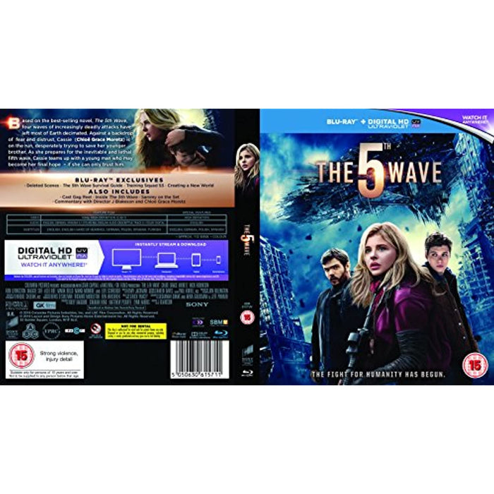 The 5th Wave [Blu-ray] [2016] [Region Free] - New Sealed - Attic Discovery Shop