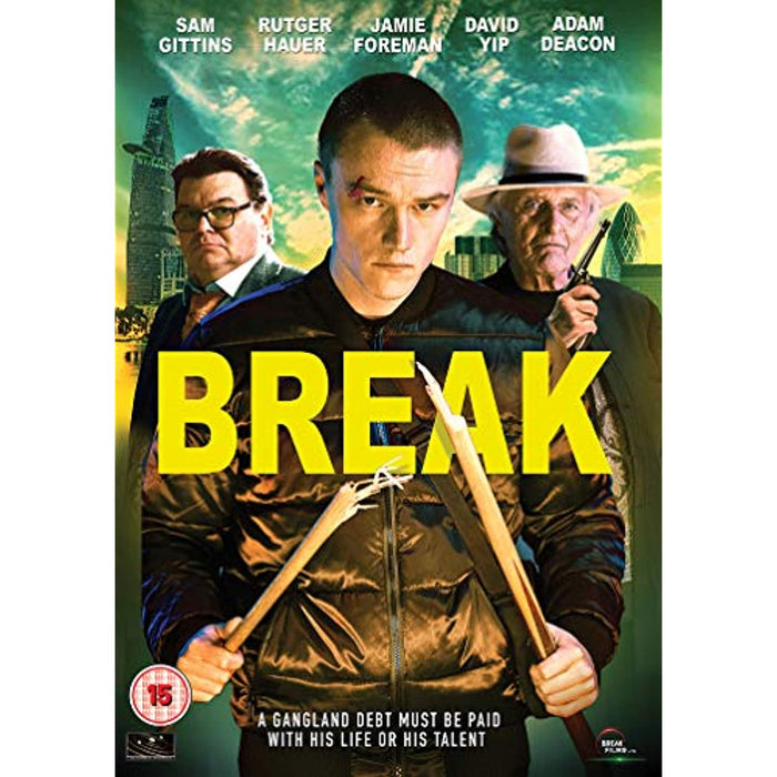 Break [DVD] Rutger Hauer Sam Gittins [Region 2] - New Sealed - Attic Discovery Shop