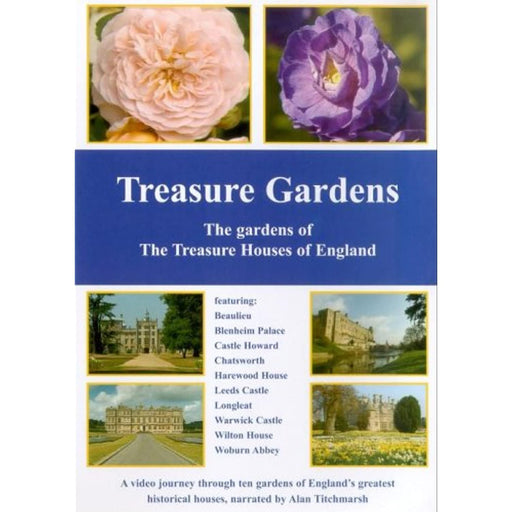 Treasure Gardens - The Gardens Of The Treasure Houses Of England [DVD] - Reg 2 - Like New - Like New - Attic Discovery Shop