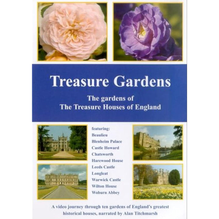 Treasure Gardens - The Gardens Of The Treasure Houses Of England [DVD] - Reg 2 - Like New - Like New - Attic Discovery Shop