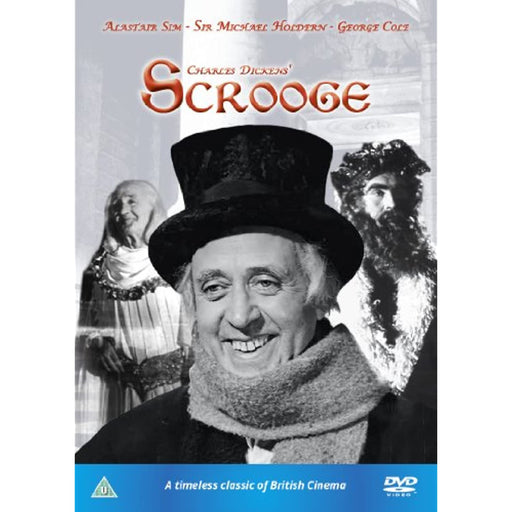 Charles Dickens' Scrooge DVD [1951] [Region 2] A Christmas Carol British Classic - Very Good - Attic Discovery Shop