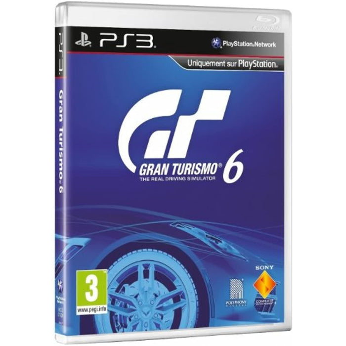 Gran Turismo Six / 6 (PS3 PlayStation 3 Game) The Real Driving Simulator - Very Good - Attic Discovery Shop