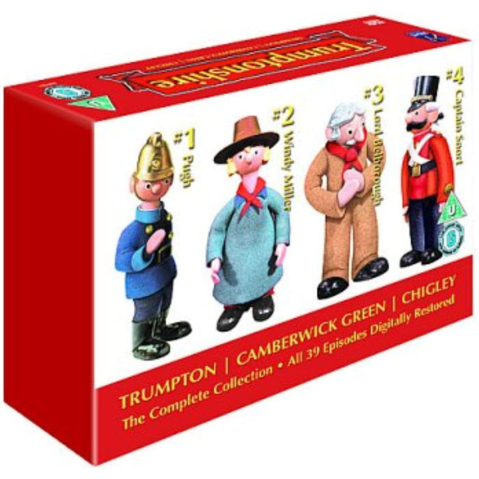 Trumptonshire Trumpton Chigley Camberwick Green Complete Collection DVD Boxset - Very Good - Attic Discovery Shop