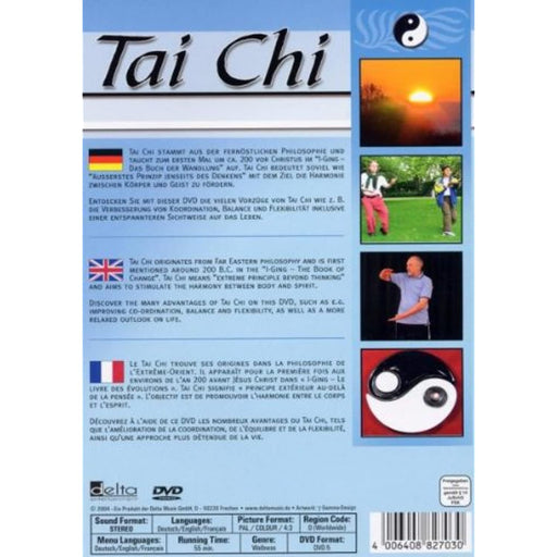 Tai Chi [DVD] [2005] [Region Free] Exercise Fitness Well-being - New Sealed - Attic Discovery Shop