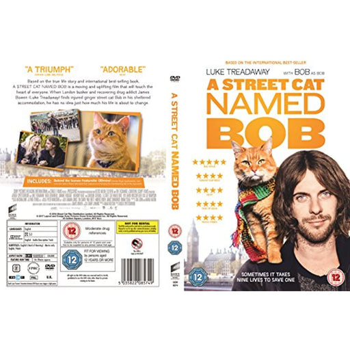 A Street Cat Named Bob [DVD] [2016] [Region 2] - Like New - Attic Discovery Shop