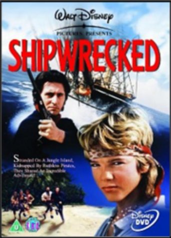 Shipwrecked [DVD] [Region 2] (Disney) [1990] Family Adventure - New Sealed - Attic Discovery Shop
