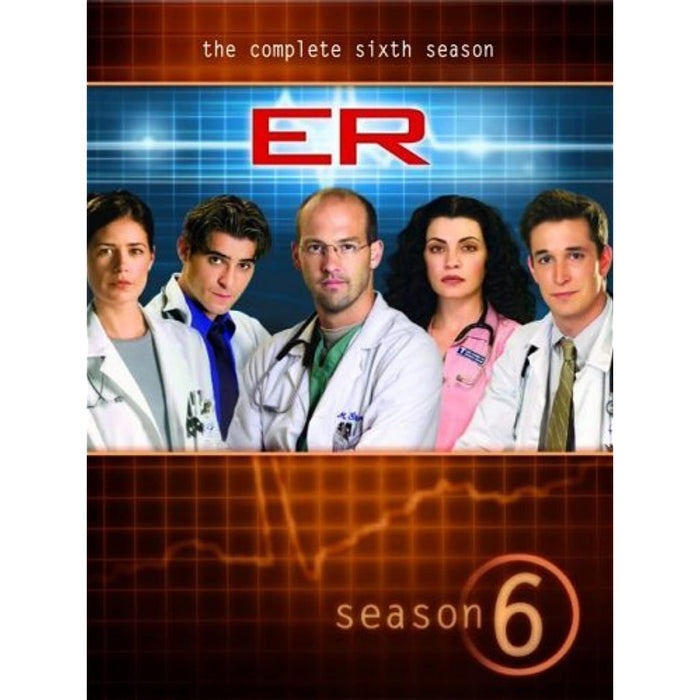 ER: The Complete Sixth Season 6th Series [DVD] [2006] [Region 2] - New Sealed - Attic Discovery Shop