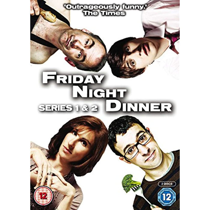 Friday Night Dinner Complete Series 1 & 2 [DVD Box Set] [Region 2] - New Sealed - Attic Discovery Shop