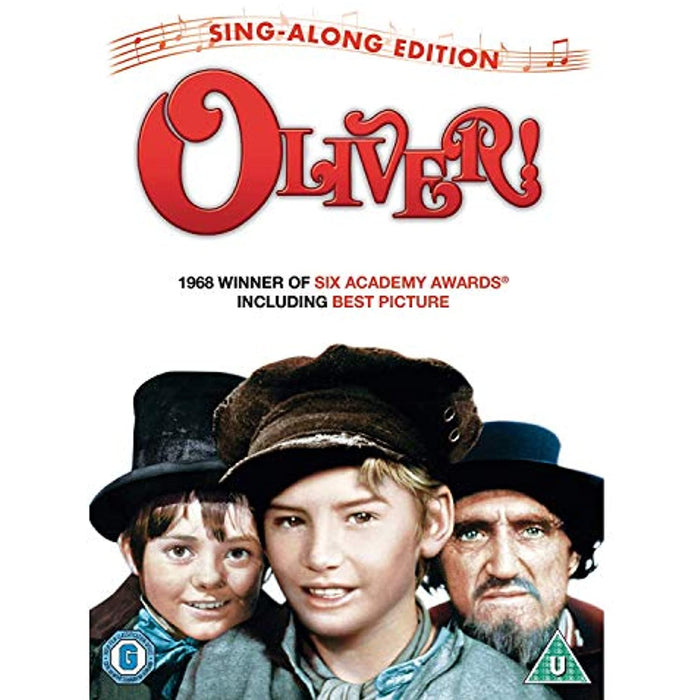 Oliver! (Sing-Along Edition) [DVD] [2018] [1968 Renewed] [Region 2] - New Sealed - Attic Discovery Shop