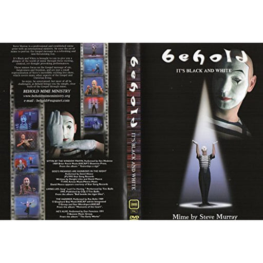 Behold - It's Black and White - Gospel Mime by Steve Murray [DVD] [Region 2] - Very Good - Attic Discovery Shop