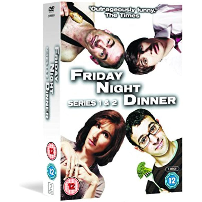 Friday Night Dinner Complete Series 1 & 2 [DVD Box Set] [Region 2] - New Sealed - Attic Discovery Shop