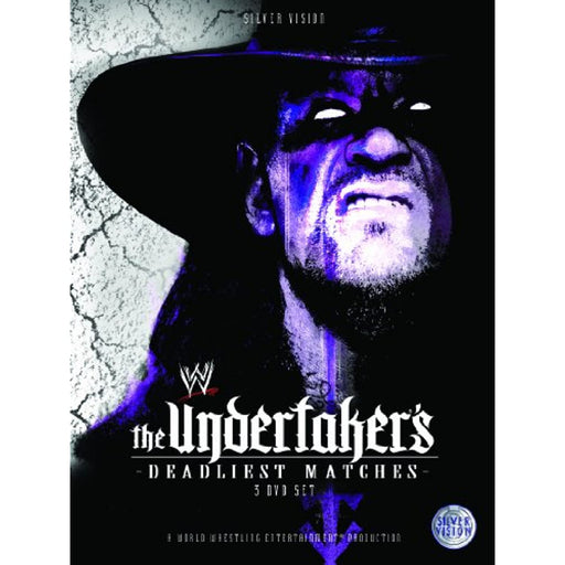 WWE - Undertakers Deadliest Matches Rare 3 Disc Set [DVD] [Region 2] - New Sealed - Attic Discovery Shop