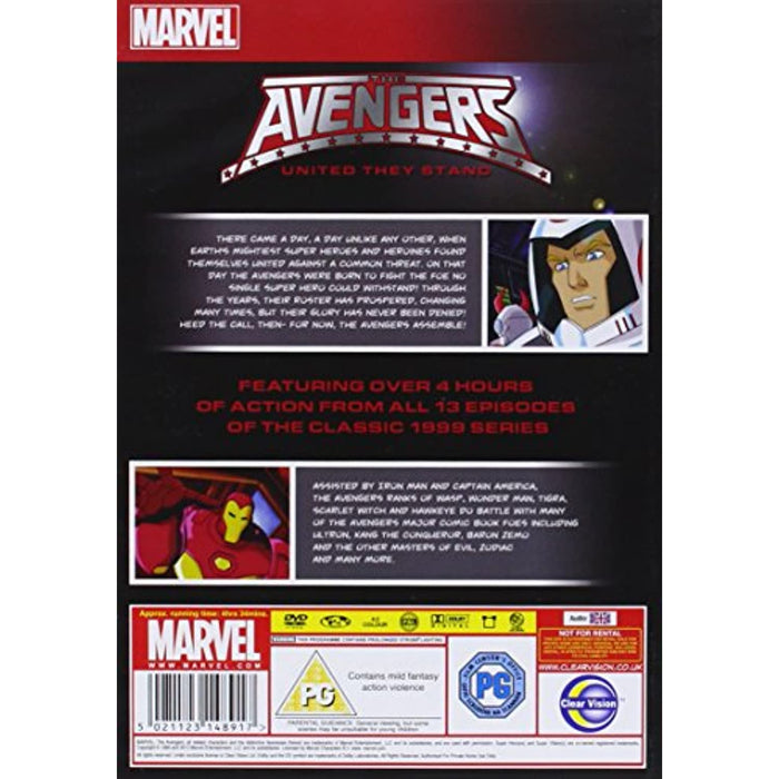 The Avengers Complete Animated Series [DVD] [1999] [Region 2] (Over 4 Hours!) - Very Good - Attic Discovery Shop
