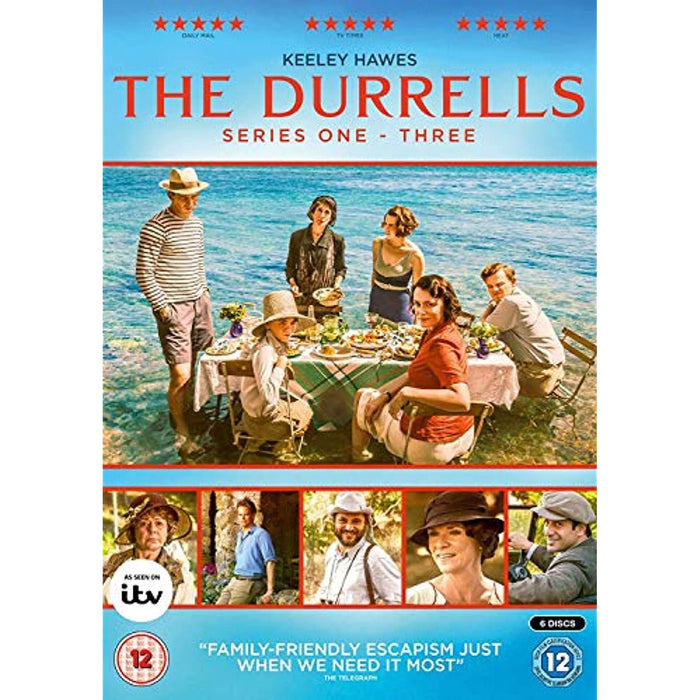 The Durrells Series 1-3 One - Three Seasons [DVD Boxset] [Reg 2, 4] - New Sealed - Attic Discovery Shop