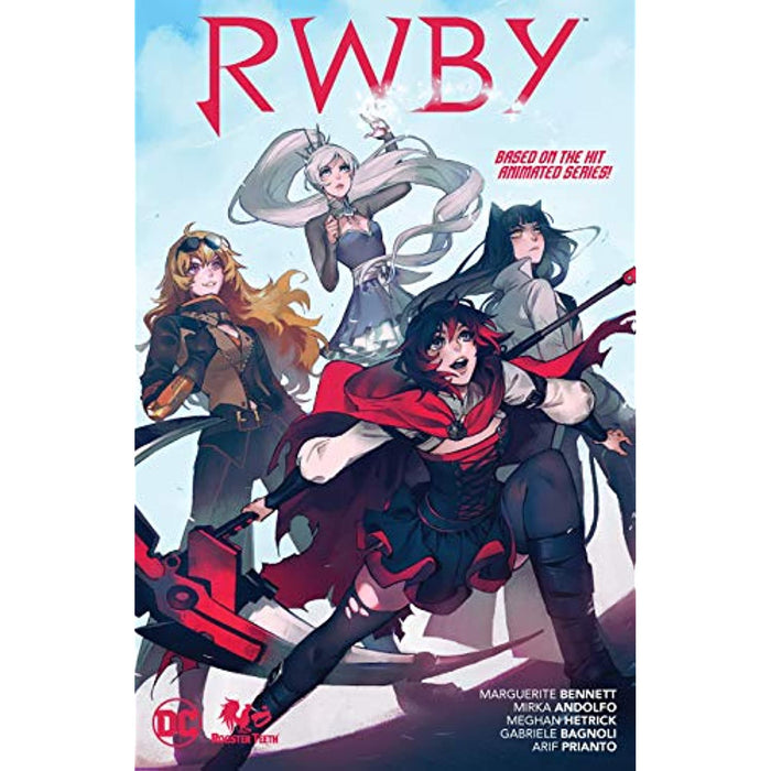 RWBY Paperback Book Based on the Animated Series Anime DC Rooster Teeth [Comic] - Very Good - Attic Discovery Shop