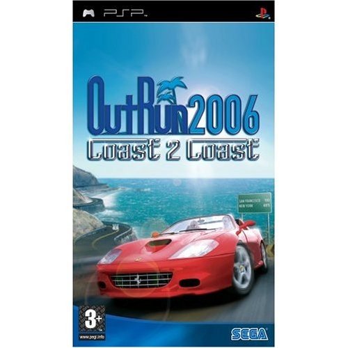 Outrun 2006: Coast 2 Coast PSP PlayStation Portable Game - Very Good - Attic Discovery Shop