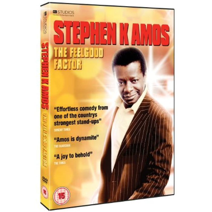 Stephen K Amos: The Feel Good Factor [DVD] [Region 2] - New Sealed - Attic Discovery Shop