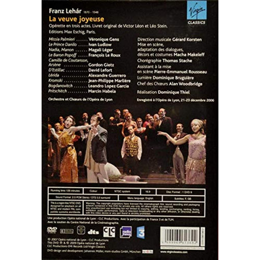 La Veuve Joyeuse Franz Lehar [French Version] (Opera de Lyon 2006) [DVD] [NTSC] - Like New - Attic Discovery Shop