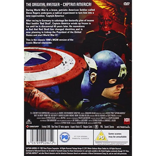 Captain America - The Original Avenger [DVD] (1990) [Region 2] - Like New - Attic Discovery Shop