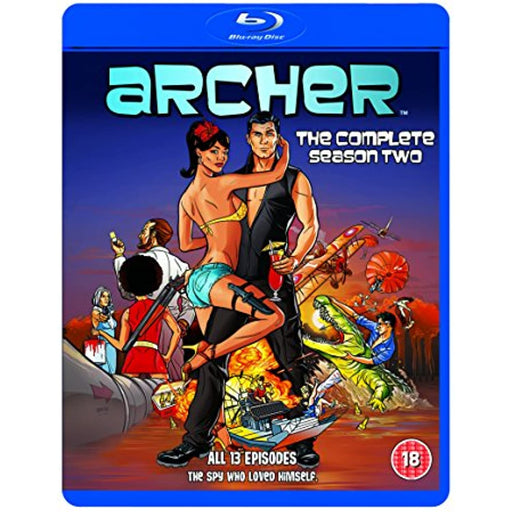 Archer - 2nd Season 2 The Complete Series Two [Blu-ray] [Region A + B] - Very Good - Attic Discovery Shop