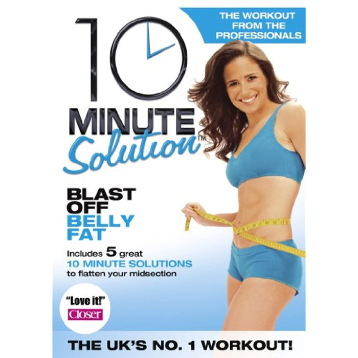 10 Minute Solution: Blast Off Belly Fat [DVD] [Region 2] - New Sealed - Attic Discovery Shop