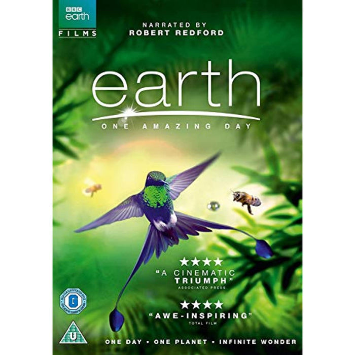 NEW Sealed Earth - One Amazing Day [DVD] [2018] [Region 2] Robert Redford - Attic Discovery Shop