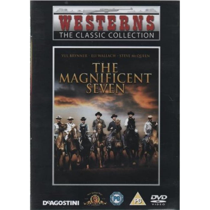 The Magnificent Seven [DVD] [1960] [Region 2] Westerns Classic Collection Film - Like New - Attic Discovery Shop