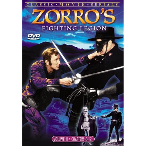 Zorro's Fighting Legion Volume 2 [DVD] [1939] [Region 1] [Rare US Import] [NTSC] - New Sealed - Attic Discovery Shop