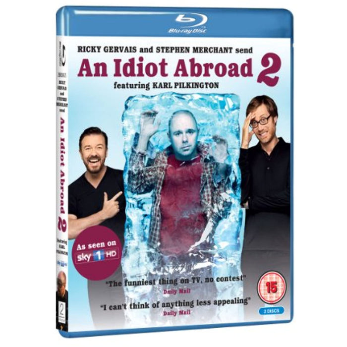 An Idiot Abroad - Series 2 [Blu-ray] [2011] [Region B] (New, Torn Seal) - Like New - Attic Discovery Shop