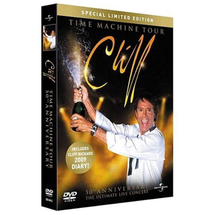 Cliff Richard - 50th Anniversary Time Machine Tour [DVD] [R2, 4, 5] - New Sealed - Attic Discovery Shop