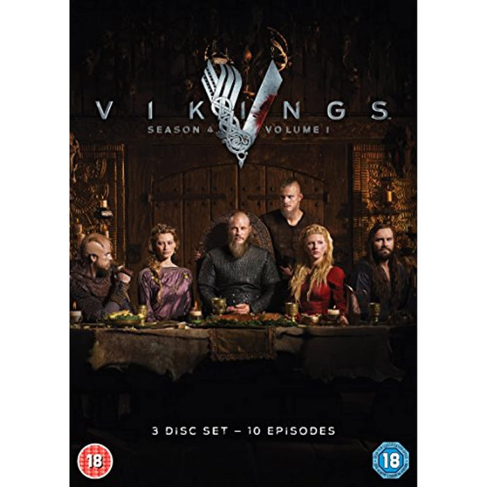 NEW Sealed - Vikings: Season 4 - Volume 1 [DVD] [2016] [Region 2] - Attic Discovery Shop