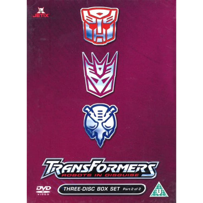 Transformers Three-Disc Box Set Part 2 of 2 [DVD] [Region 2] (Jetix) - Very Good - Attic Discovery Shop