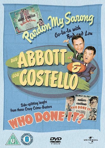 Abbott And Costello: Pardon My Sarong/Who Done It? [DVD] [Region 2] - New Sealed - Attic Discovery Shop