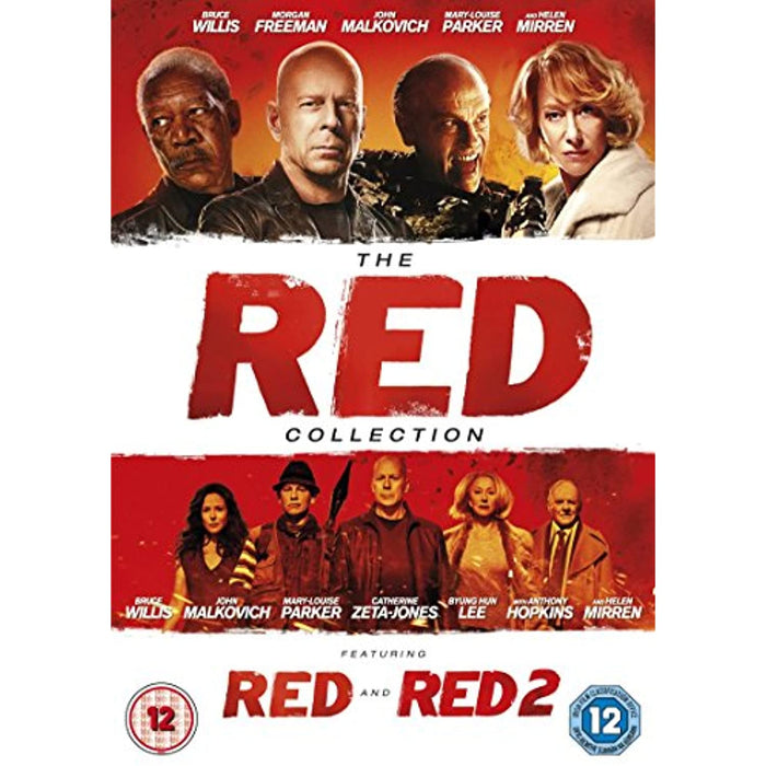 The Red Collection (Red/Red 2) - Bruce Willis [DVD] [Region 2] - New Sealed - Attic Discovery Shop