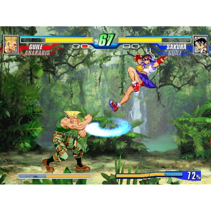Capcom Fighting Jam - Street Fighter, Dark Stalkers PS2 PlayStation 2 Game [PAL] - Very Good - Attic Discovery Shop
