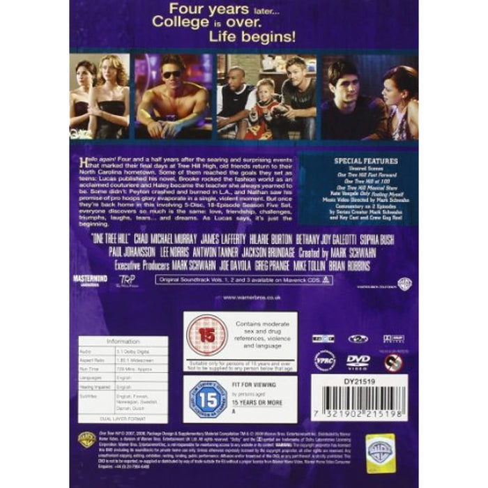 ONE TREE HILL S5 (DVD/S) [2008] [Region 2] - New Sealed - Attic Discovery Shop