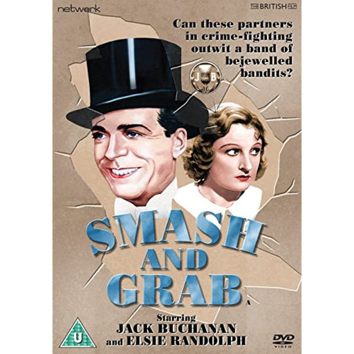 Smash and Grab - 1930's Jack Buchanan [DVD] [Region 2] - New Sealed - Attic Discovery Shop