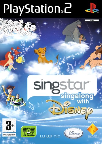 SingStar Singalong with Disney (PS2 PlayStation 2 Game) [PAL] - Very Good - Attic Discovery Shop